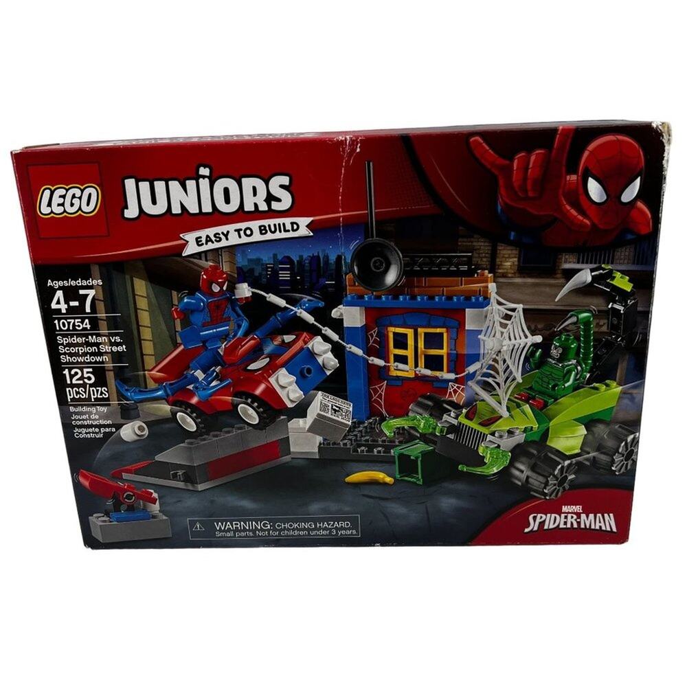 LEGO 4+ Spider-Man Vs. Scorpion Street Showdown 10754